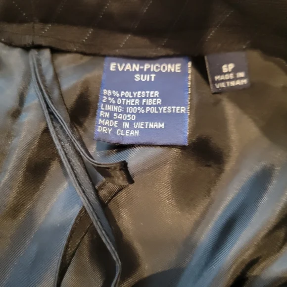 🆕️Evane-Picone Black Pin-Stripe Pant Suit 6P
